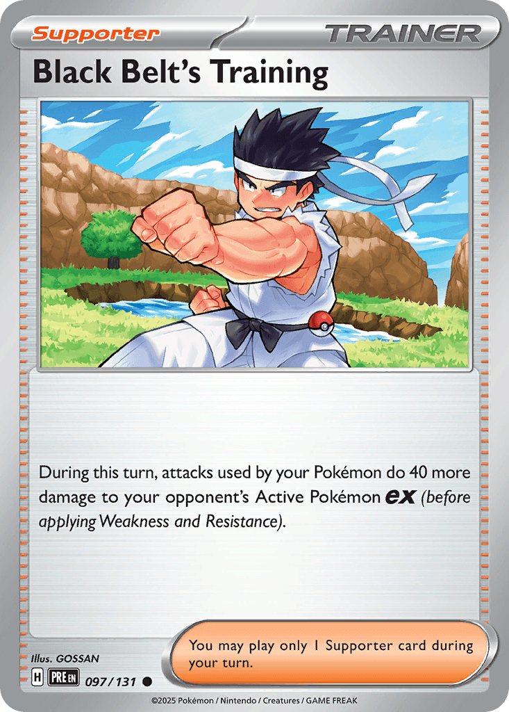 Black Belt's Training from Prismatic Evolutions