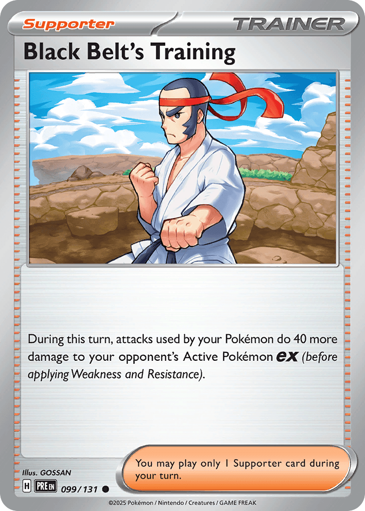 Black Belt's Training from Prismatic Evolutions