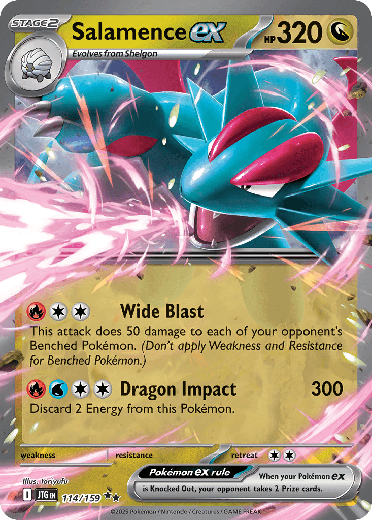 Salamence ex from Journey Together