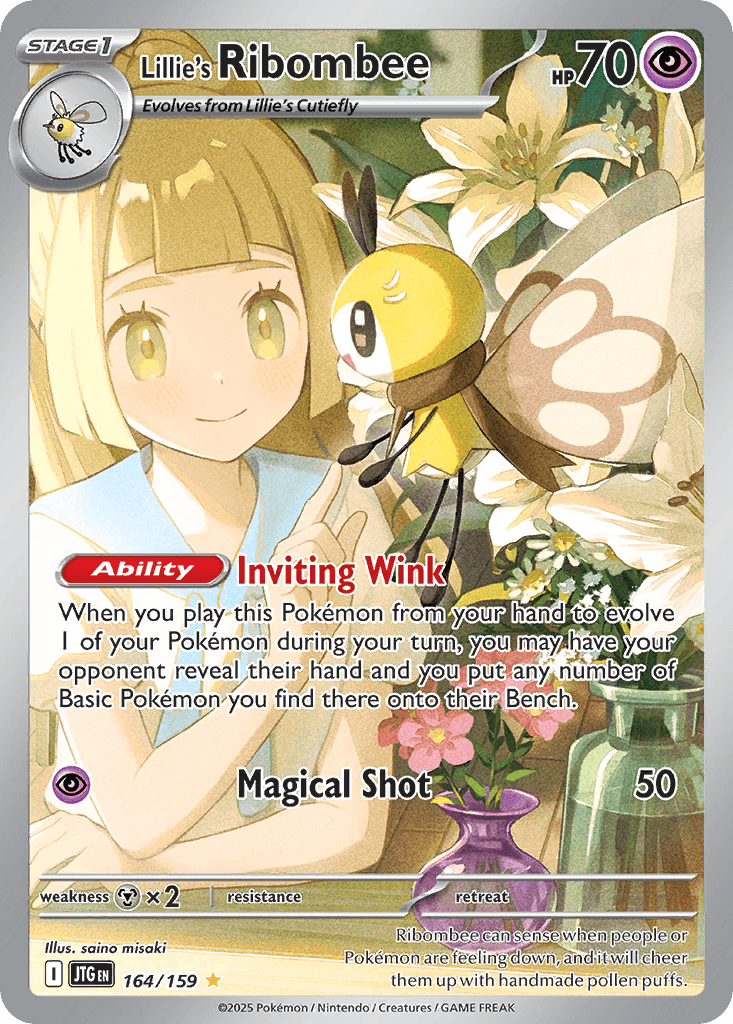 Lillie's Ribombee from Journey Together