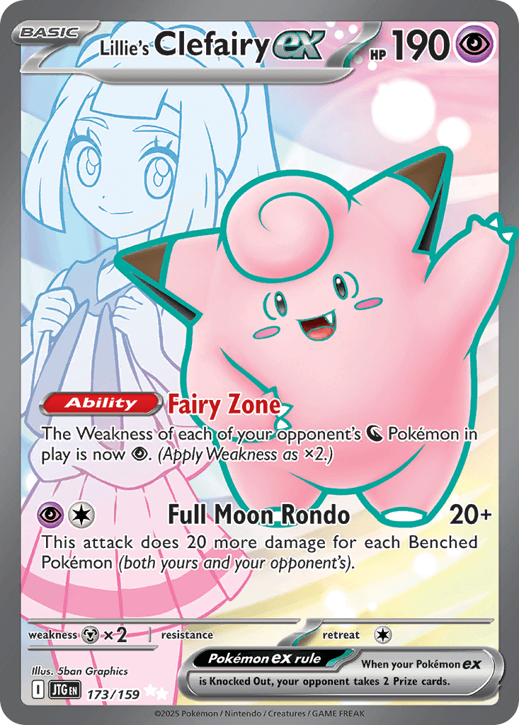 Lillie's Clefairy ex from Journey Together