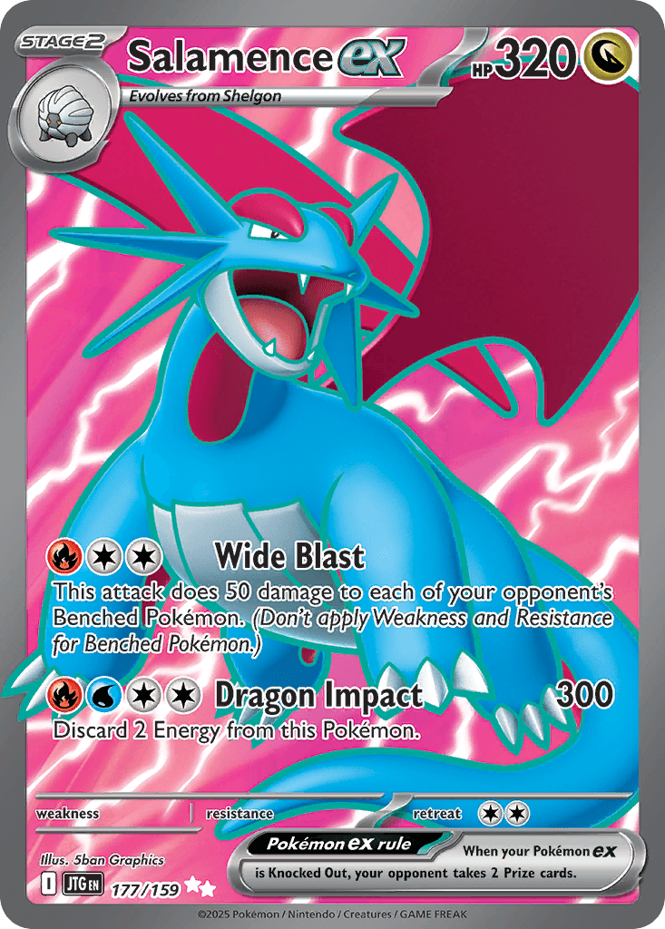 Salamence ex from Journey Together