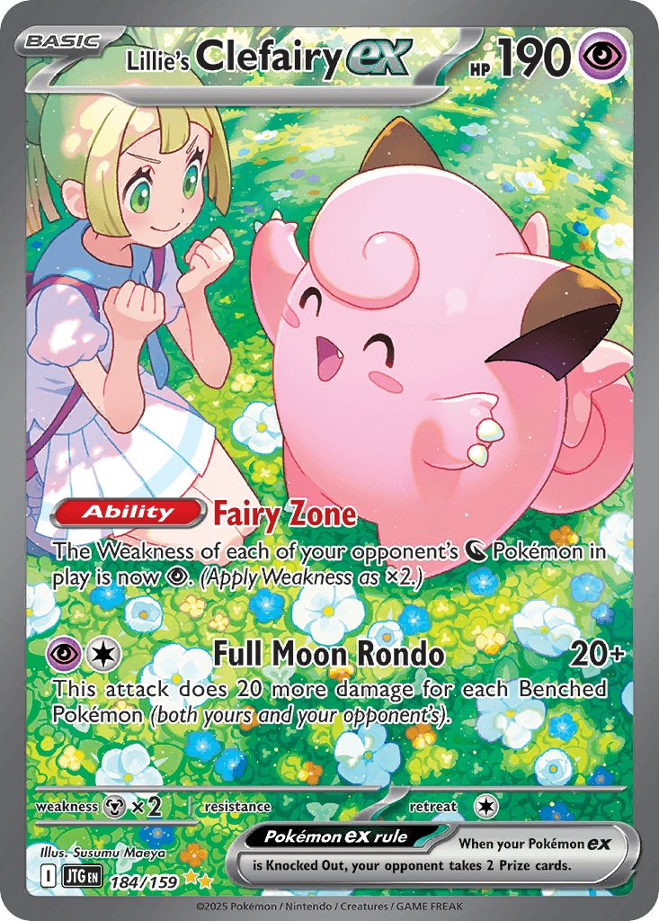 Lillie's Clefairy ex from Journey Together