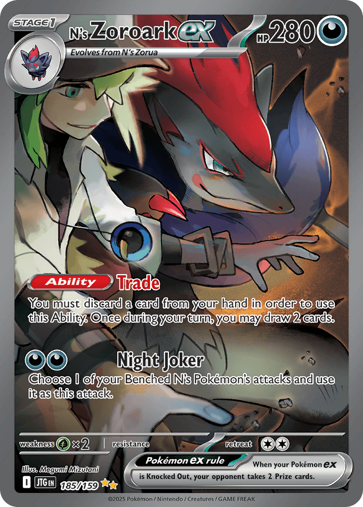 N's Zoroark ex from Journey Together