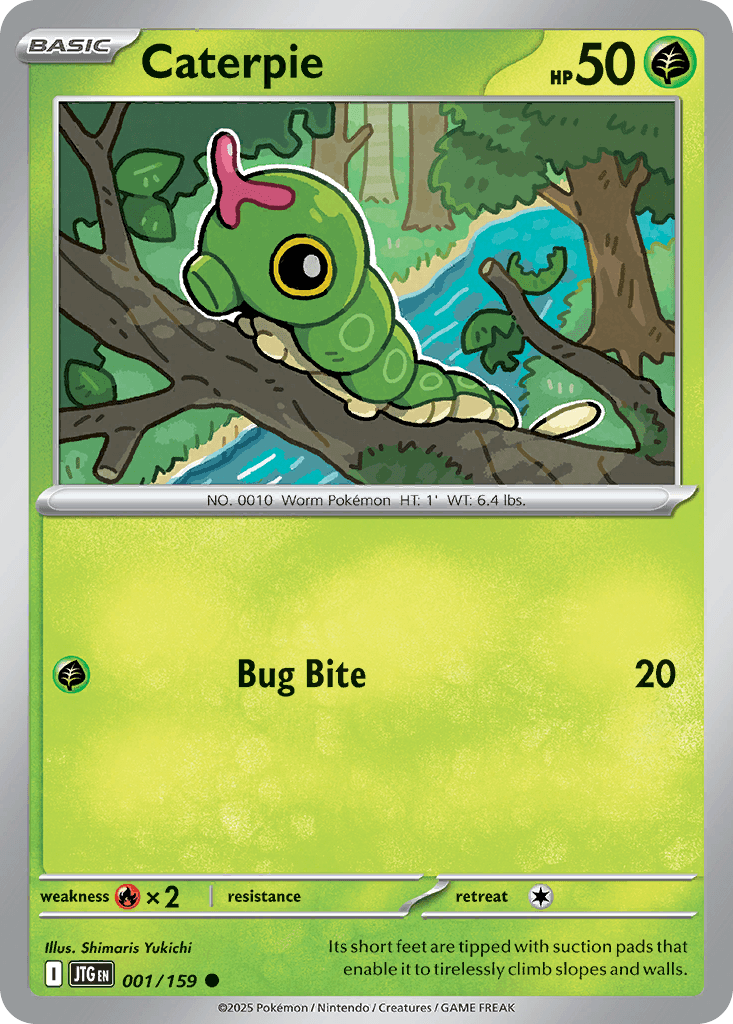 Caterpie from Journey Together