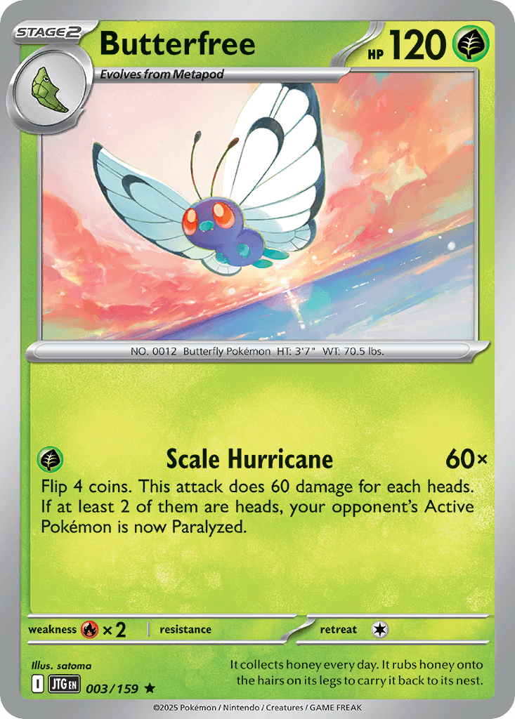 Butterfree from Journey Together