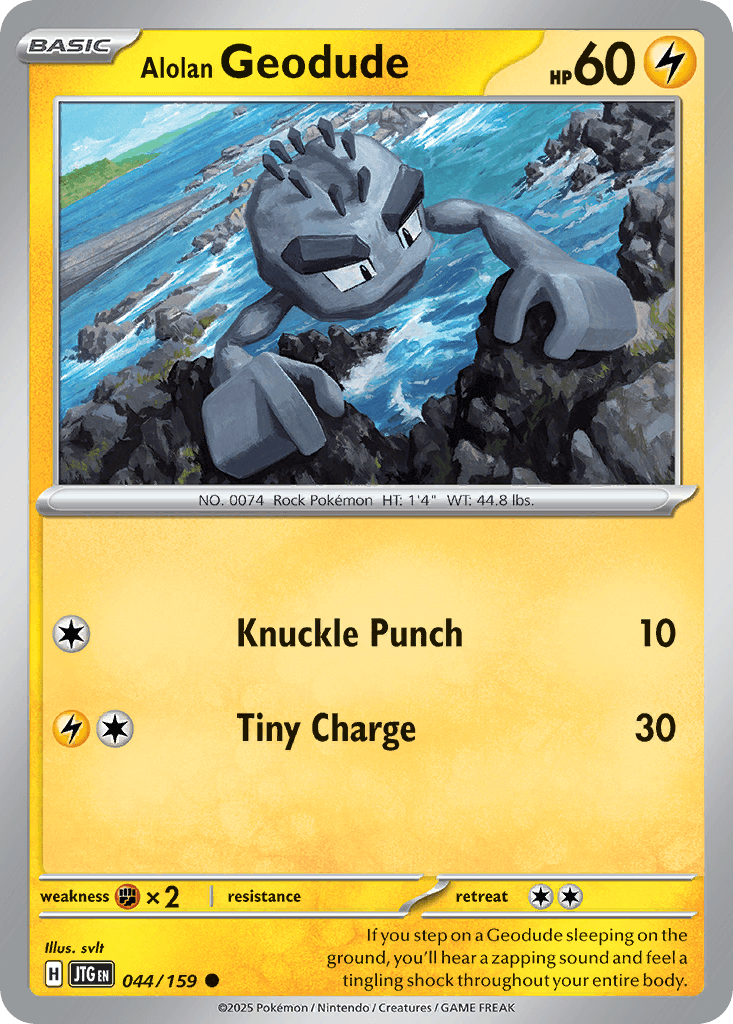 Alolan Geodude from Journey Together