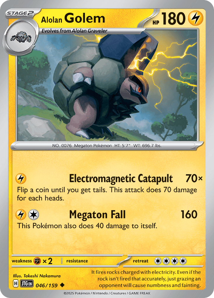 Alolan Golem from Journey Together