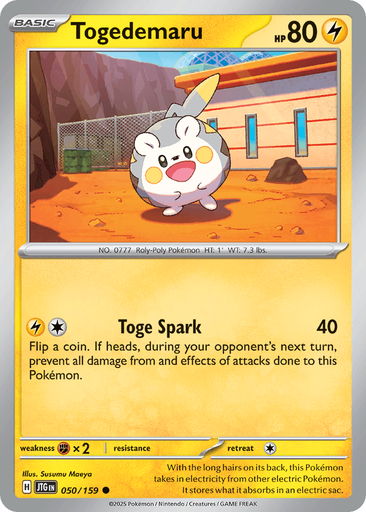Togedemaru from Journey Together