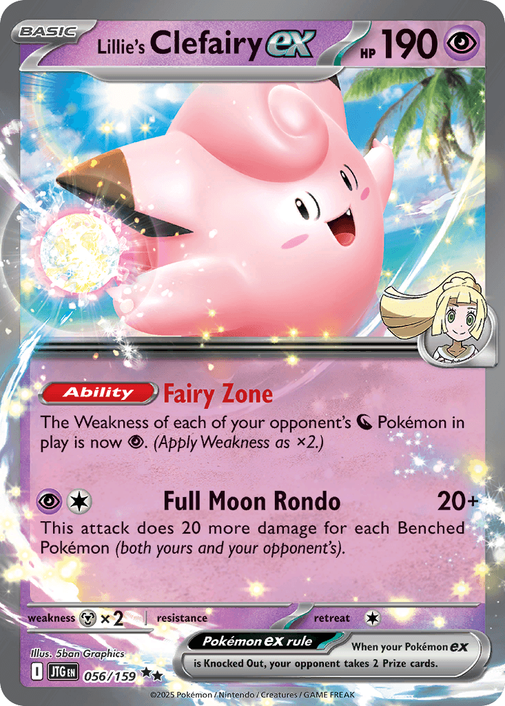 Lillie's Clefairy ex from Journey Together