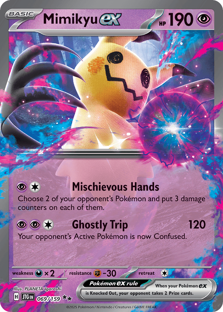 Mimikyu ex from Journey Together