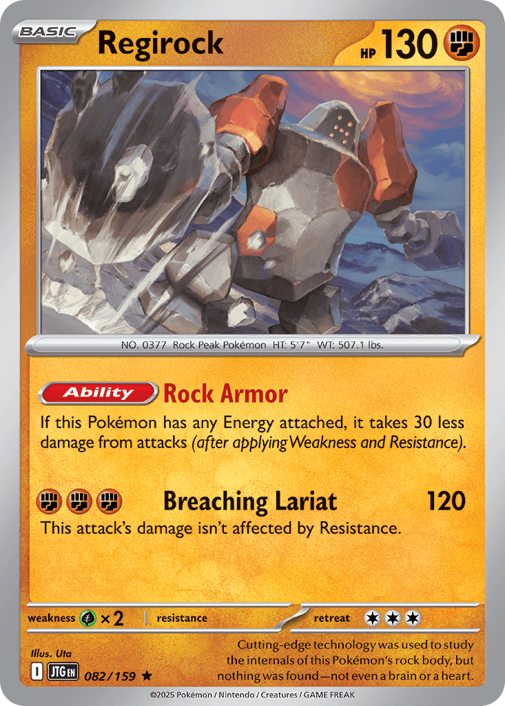 Regirock from Journey Together