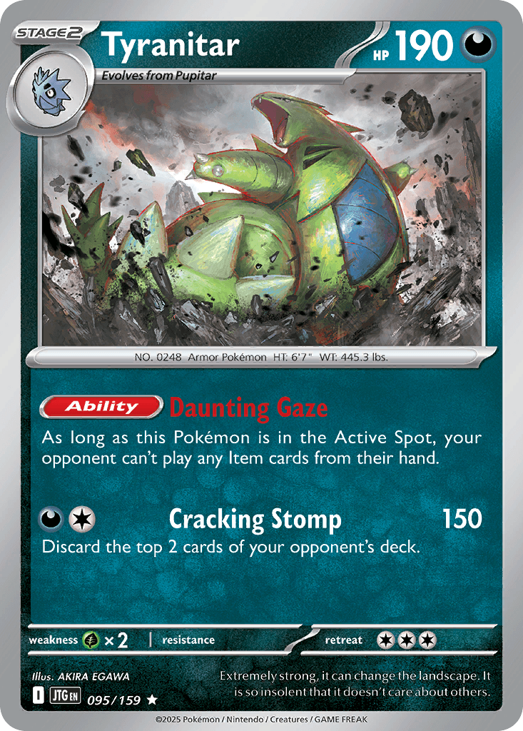 Tyranitar from Journey Together