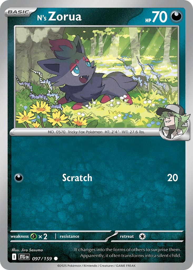 N's Zorua from Journey Together