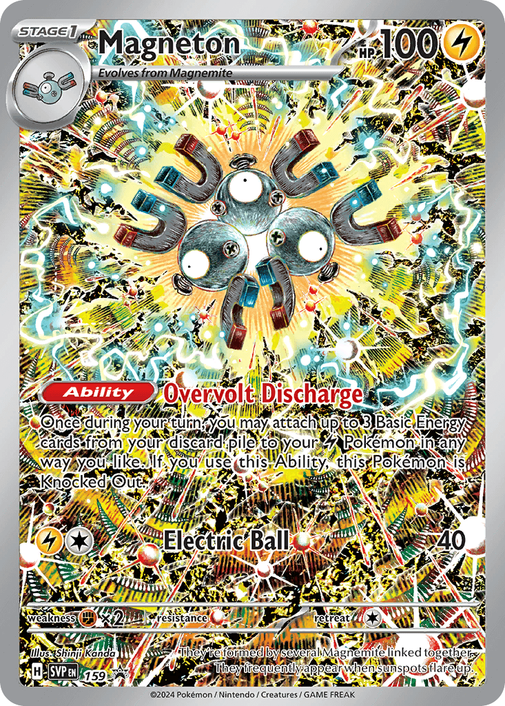 Magneton from Scarlet & Violet Black Star Promos