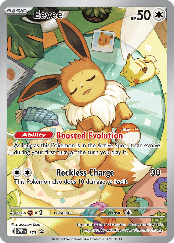 Eevee from Scarlet & Violet Black Star Promos
