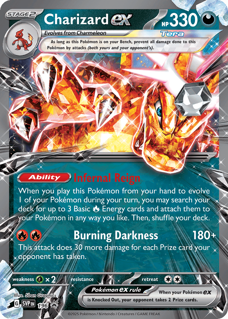 Charizard ex from Scarlet & Violet Black Star Promos