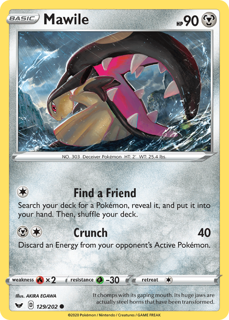 Mawile from Sword & Shield