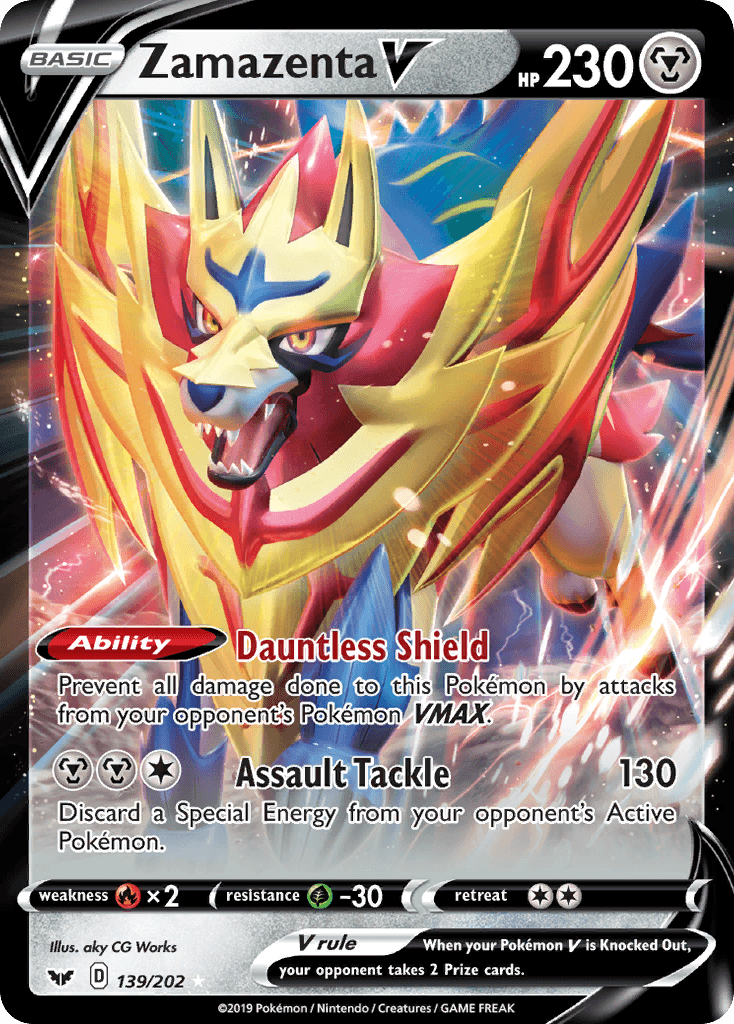 Zamazenta V from Sword & Shield