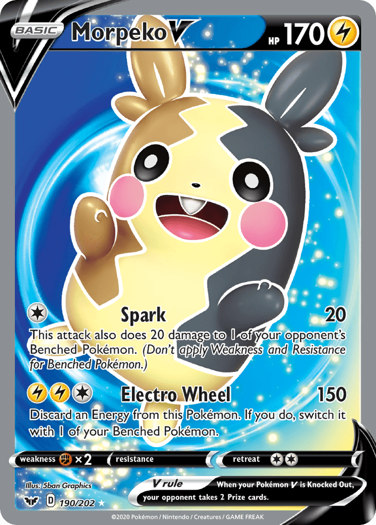 Morpeko V from Sword & Shield