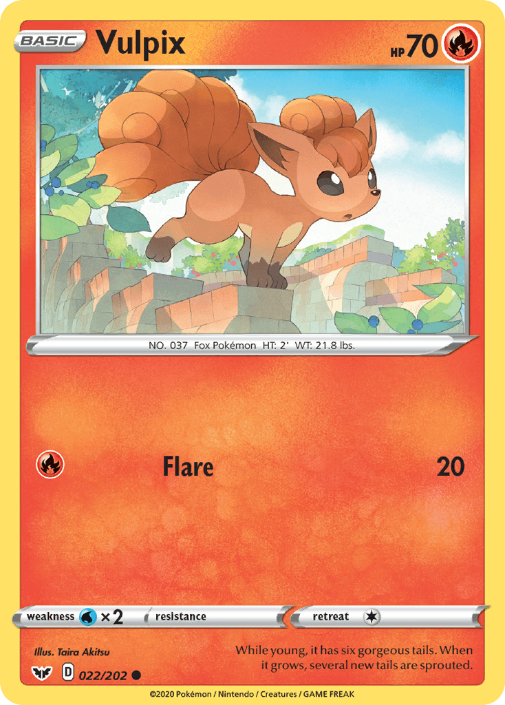 Vulpix from Sword & Shield