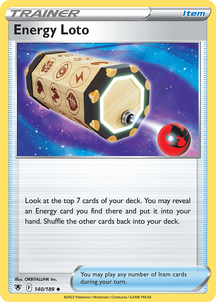 Energy Loto from Astral Radiance