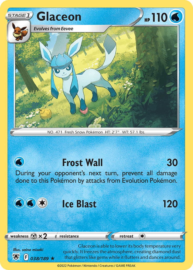 Glaceon from Astral Radiance
