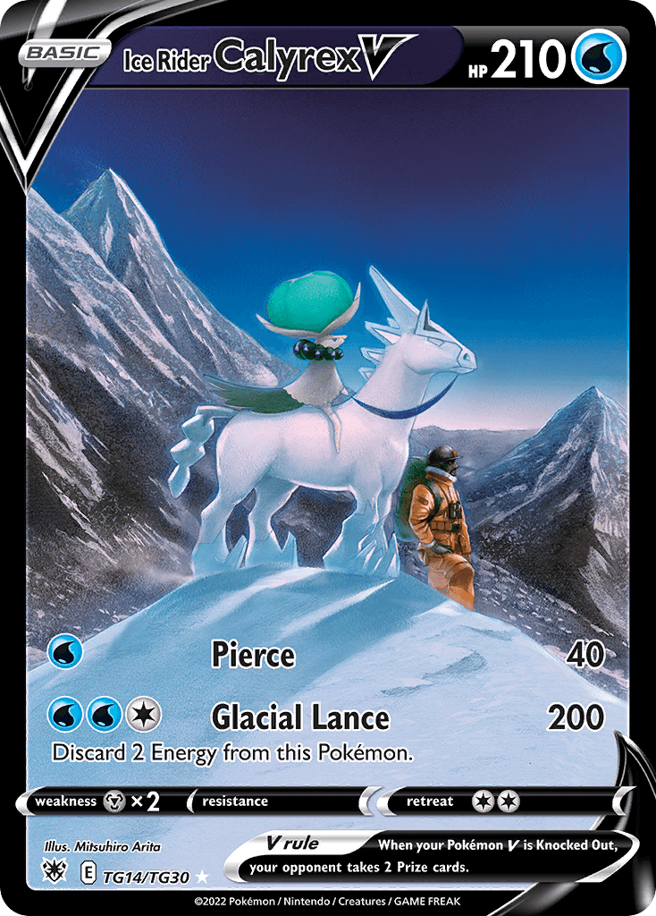 Ice Rider Calyrex V from Astral Radiance