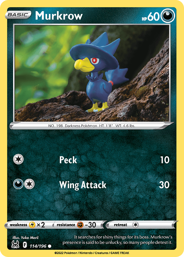 Murkrow from Lost Origin