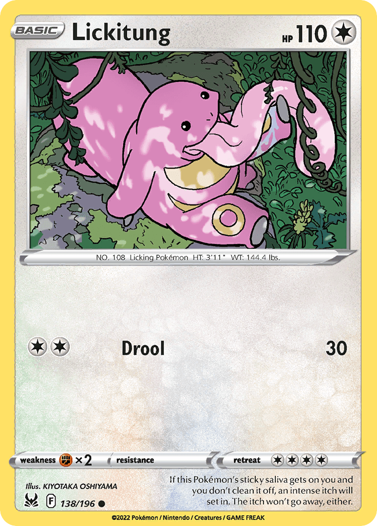 Lickitung from Lost Origin