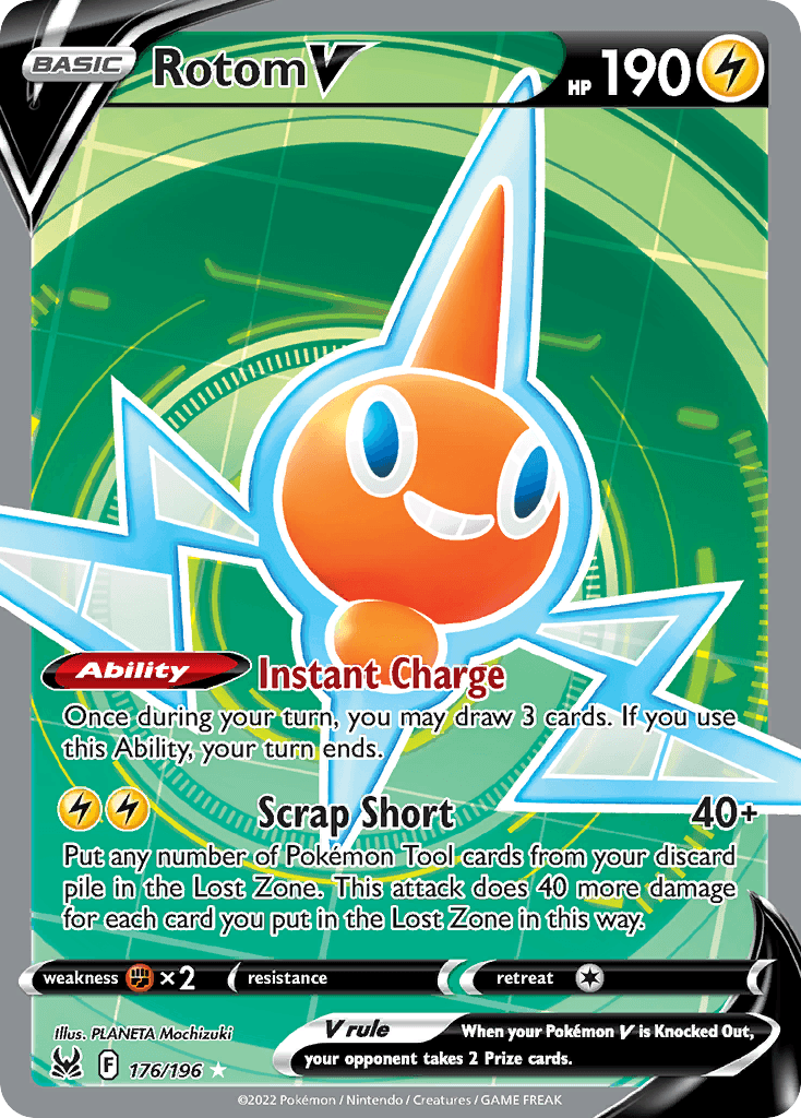 Rotom V from Lost Origin