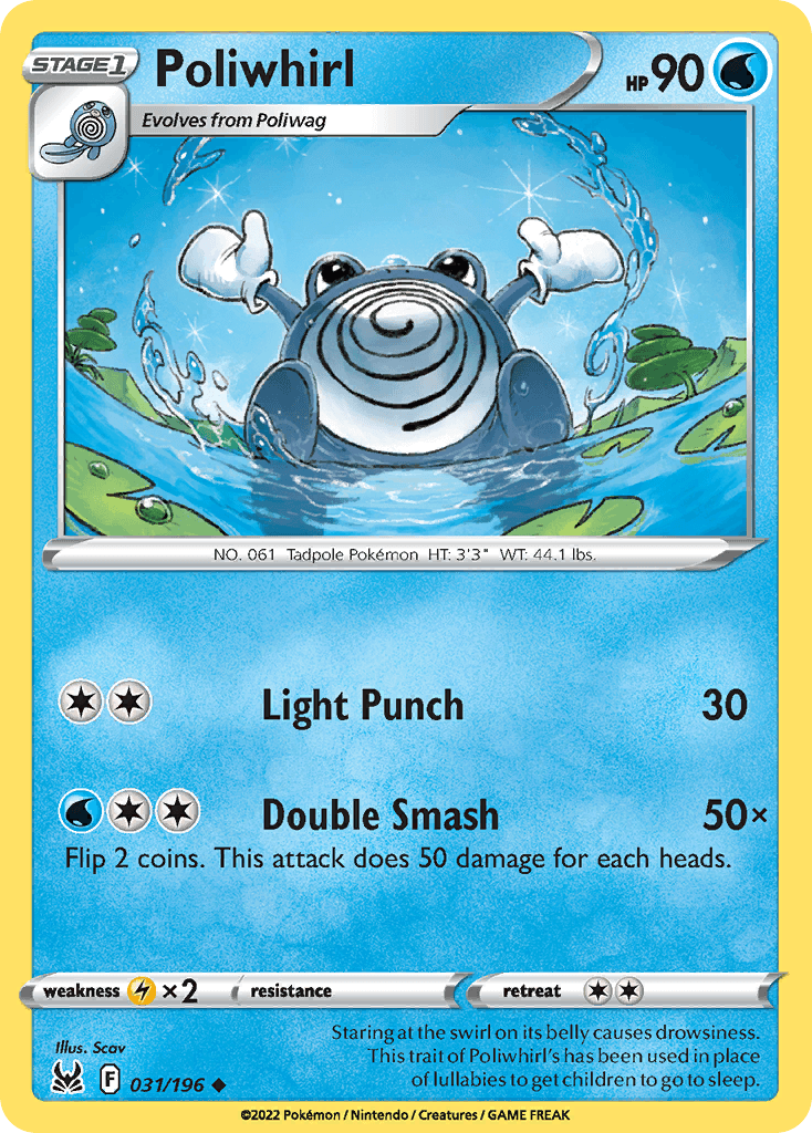 Poliwhirl from Lost Origin
