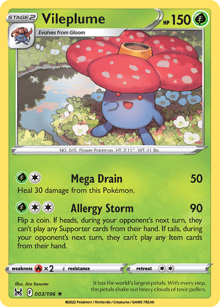 Vileplume from Lost Origin