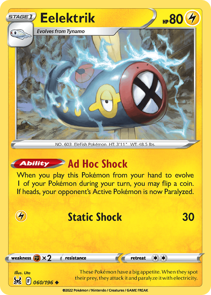 Eelektrik from Lost Origin