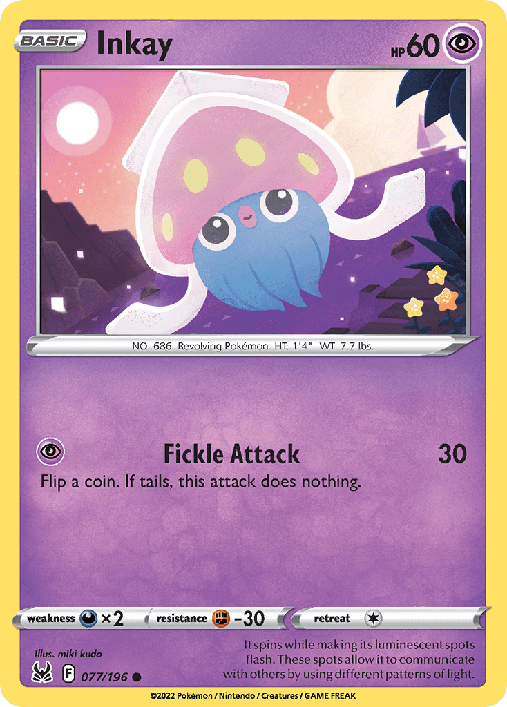 Inkay from Lost Origin