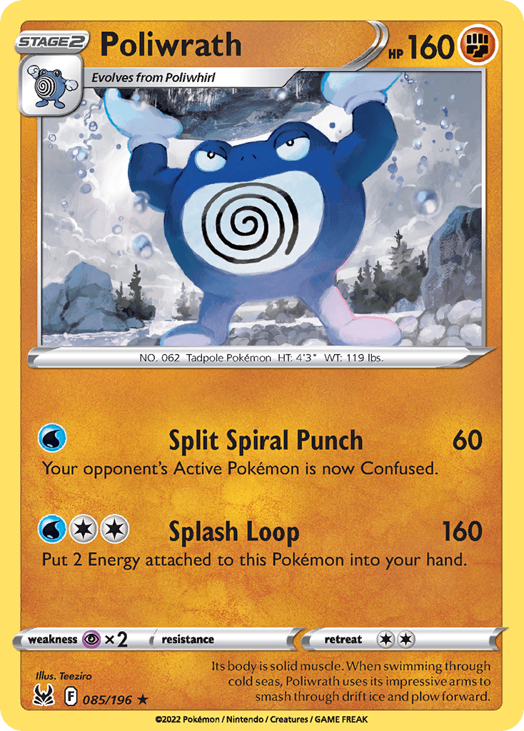 Poliwrath from Lost Origin