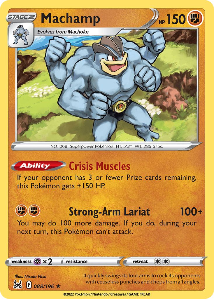 Machamp from Lost Origin