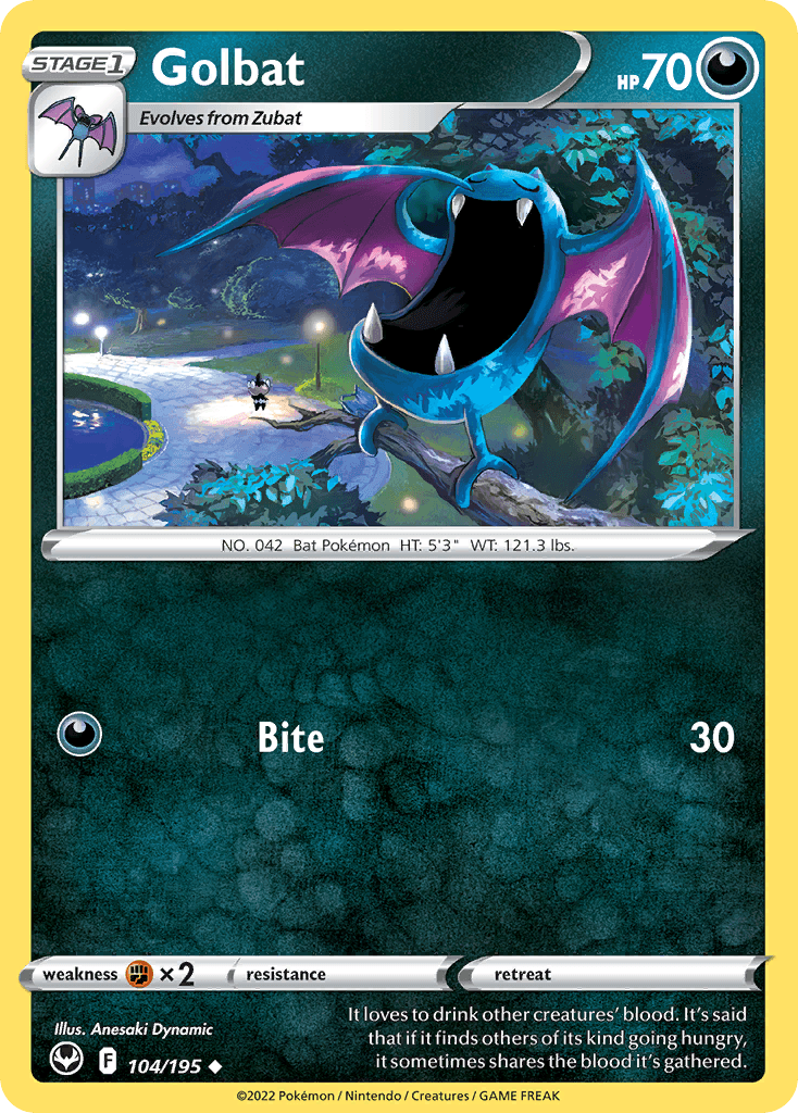 Golbat from Silver Tempest