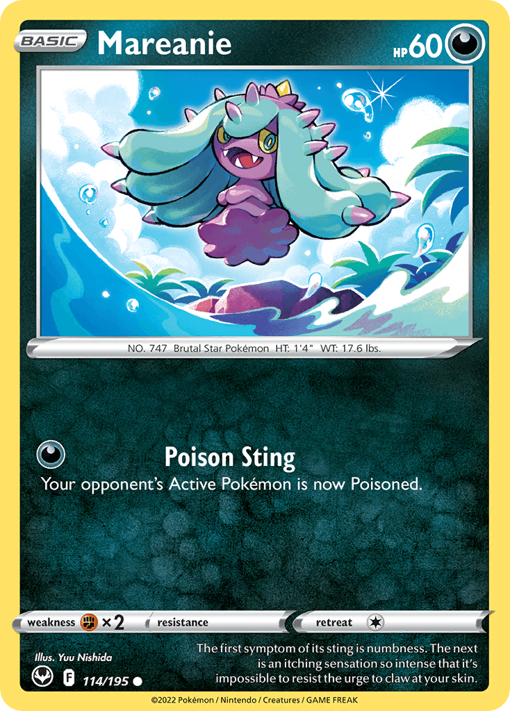 Mareanie from Silver Tempest