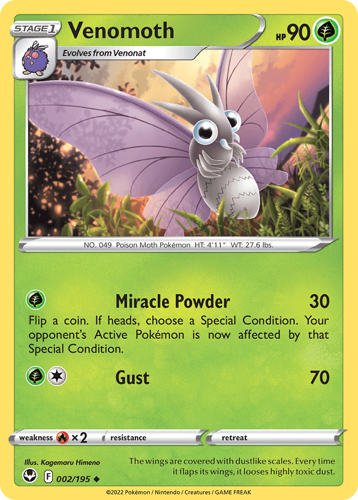 Venomoth from Silver Tempest