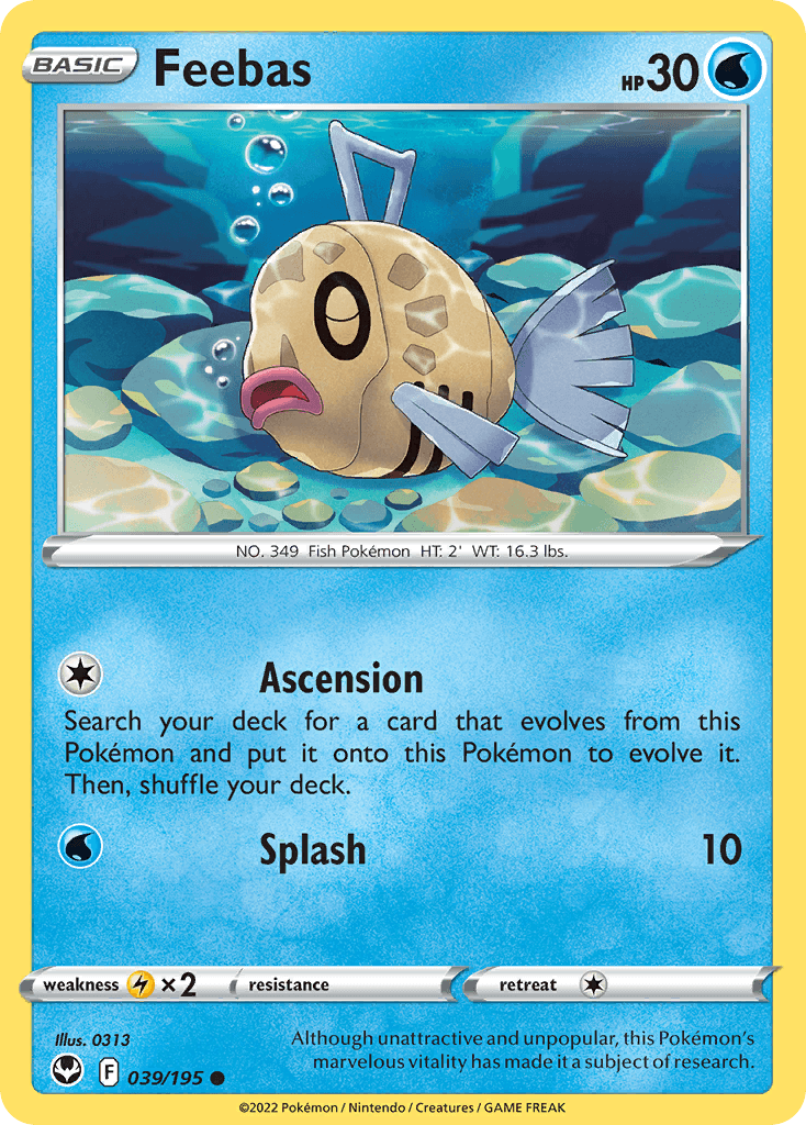 Feebas from Silver Tempest