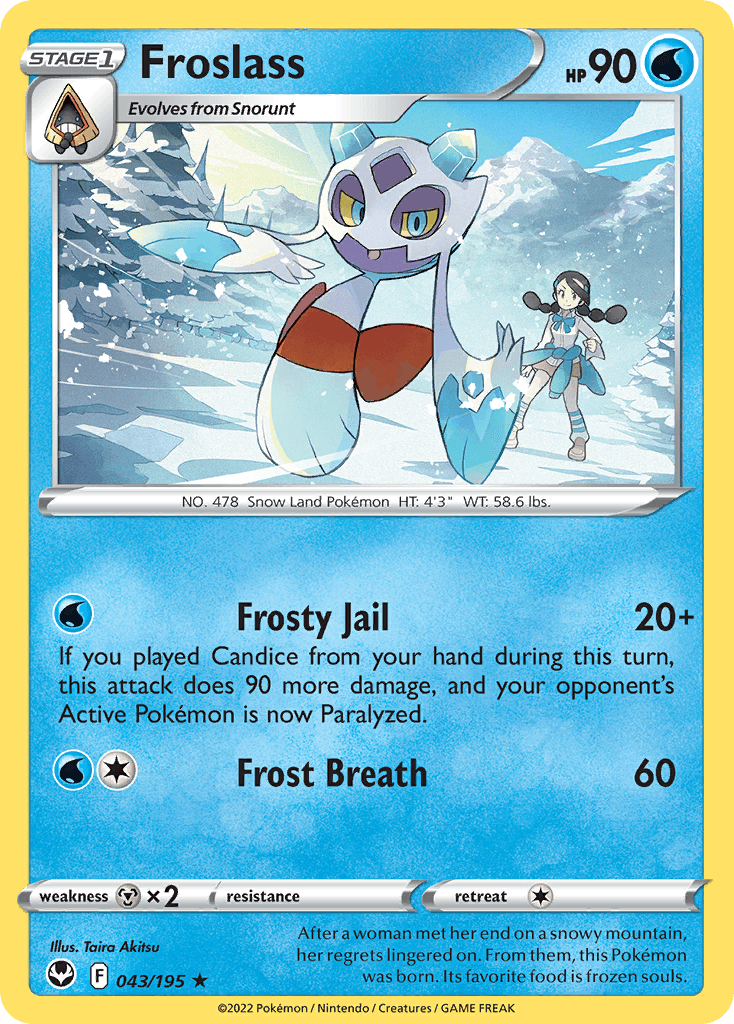 Froslass from Silver Tempest