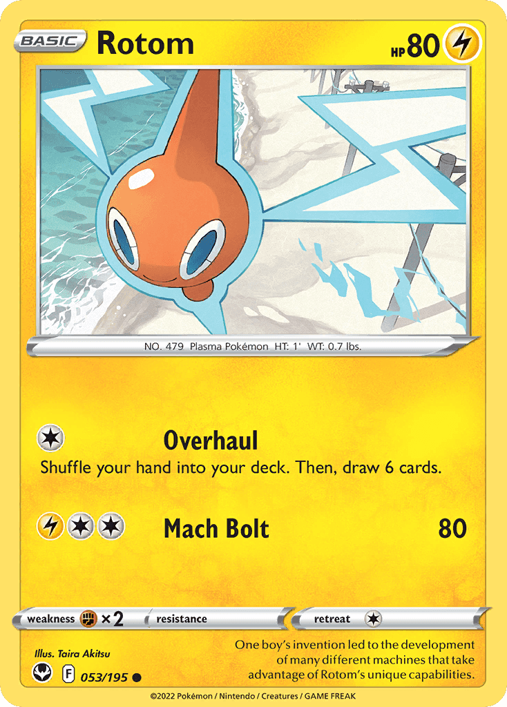Rotom from Silver Tempest