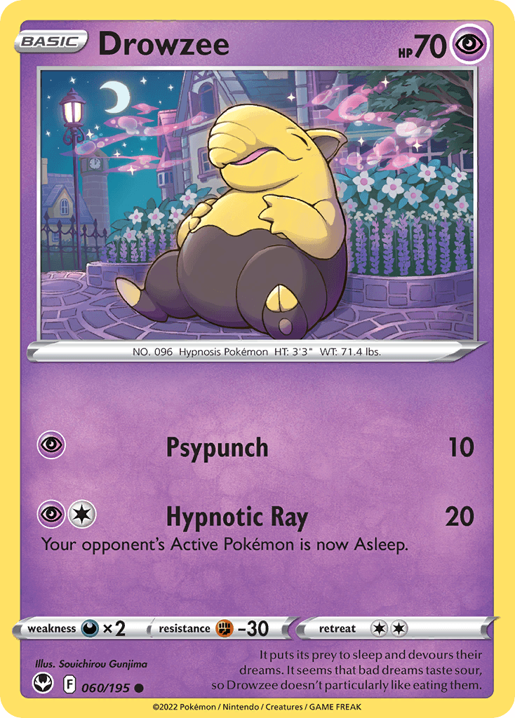 Drowzee from Silver Tempest