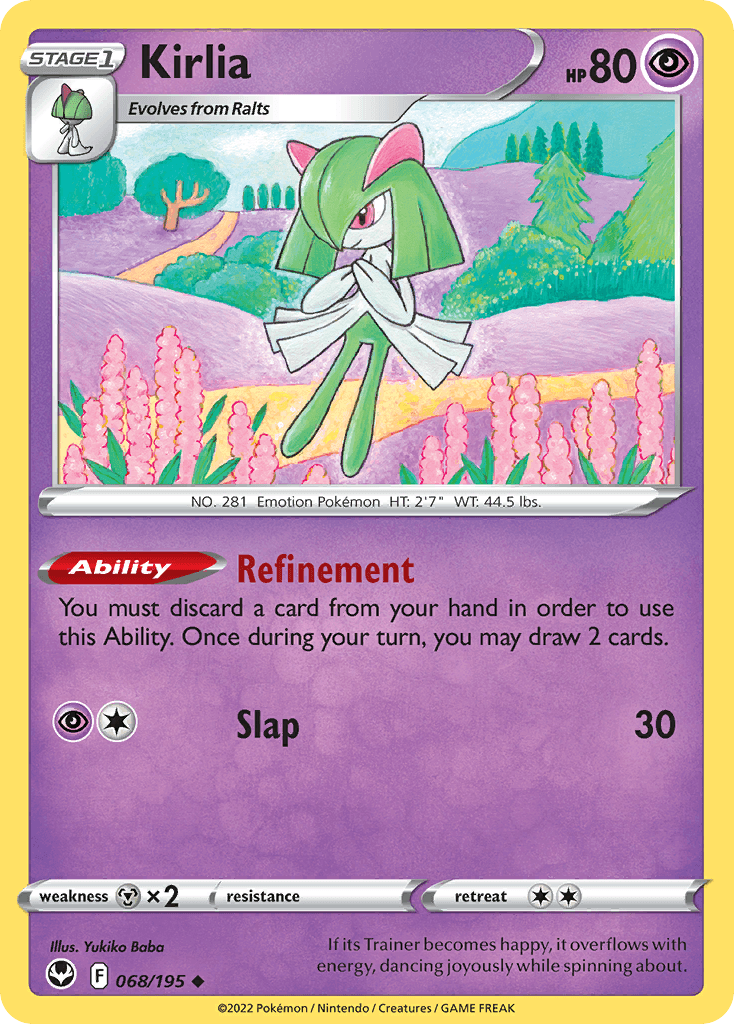 Kirlia from Silver Tempest