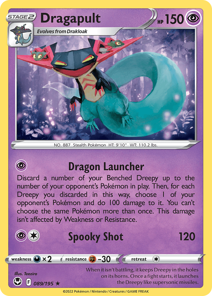 Dragapult from Silver Tempest