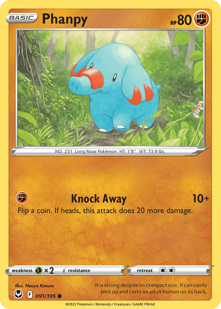 Phanpy from Silver Tempest