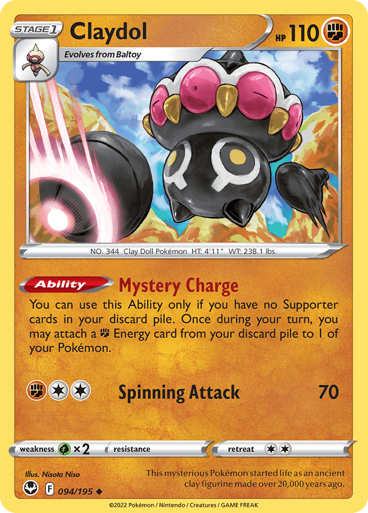 Claydol from Silver Tempest