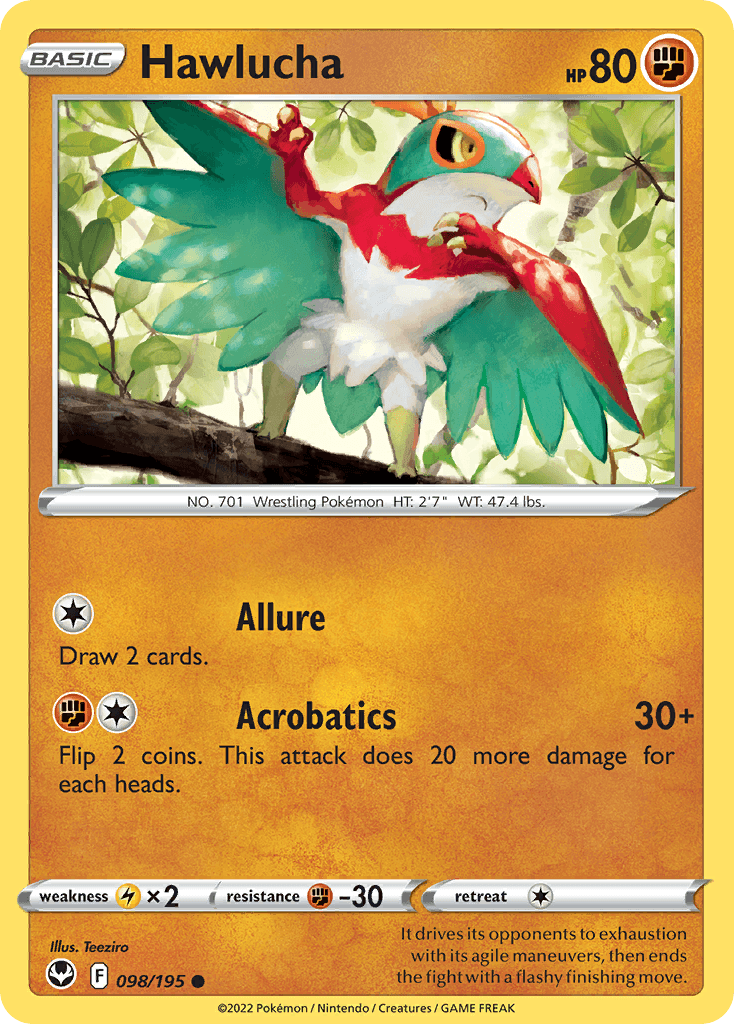 Hawlucha from Silver Tempest