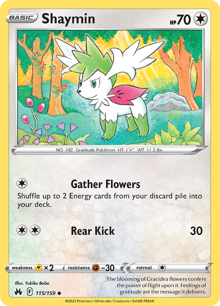 Shaymin from Crown Zenith